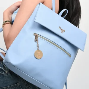 Cole Blue Medium Backpack